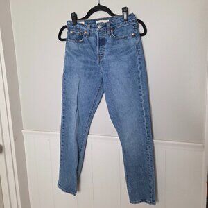 LEVIS Wedgie Button Fly Denim Jeans